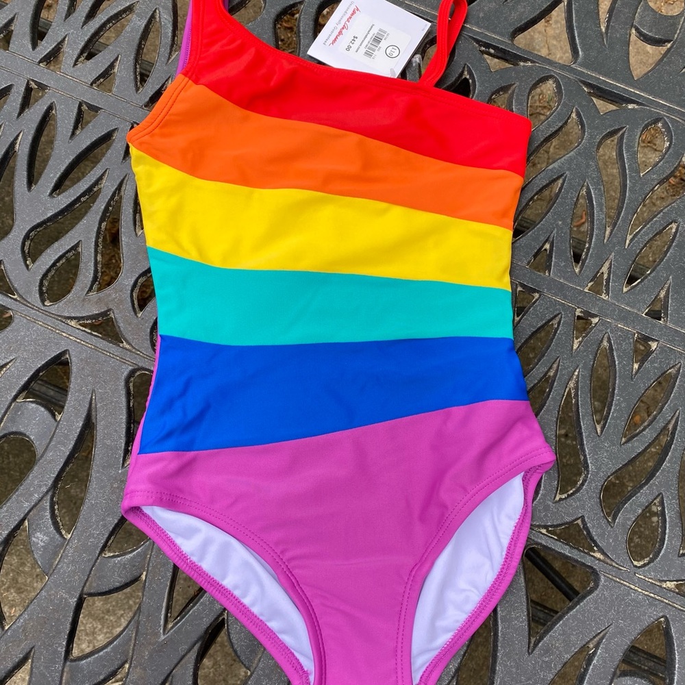 Hanna Andersson size 110 (5) Girls Swimsuit NWT